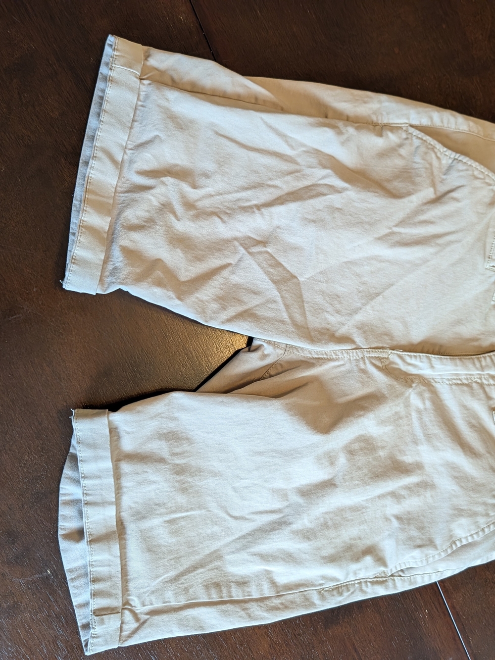 Men's Classic Khaki Shorts - Lightweight Cotton